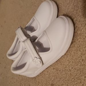 White 11.5 MaryJane Style Keds